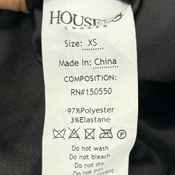 HOUSE OF CB GIORGIANA SATIN RUCHED MINI DRESS - Picture 11 of 11